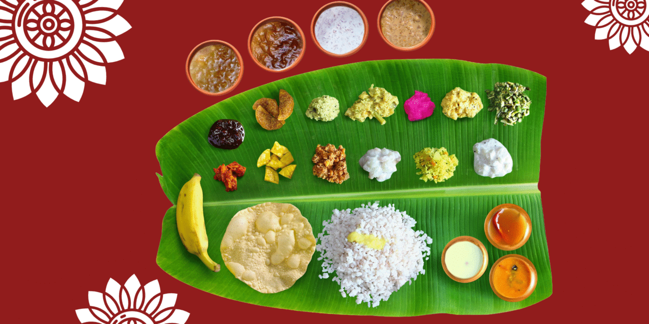 Onam Sadya All The Way!