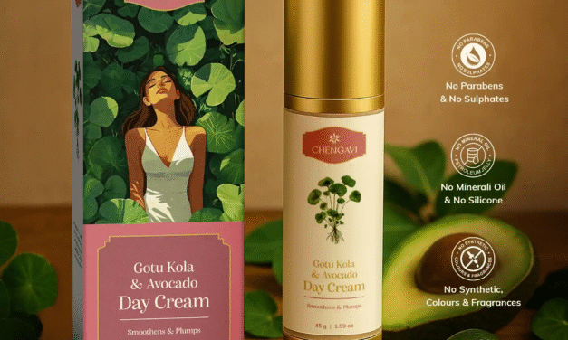 Chengavi Introduces the Gotu Kola & Avocado Day Cream