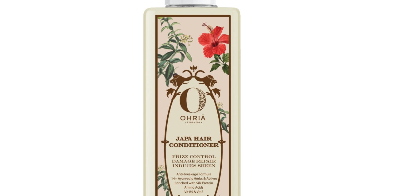 Ohria Ayurveda Launches Japa Hair Conditioner