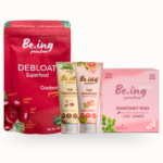 Be.ing painfree – Sanitary Pads with Cramp Relief Technology