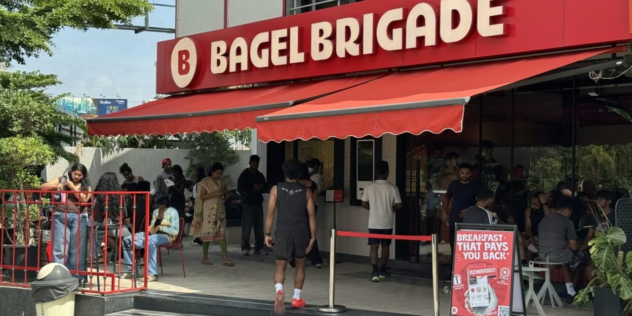 Hyderabad-Born Bagel Brigade at New York BagelFest 2026